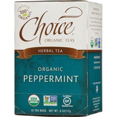 缘起物语 美国Choice Organic 有机 薄荷草本茶